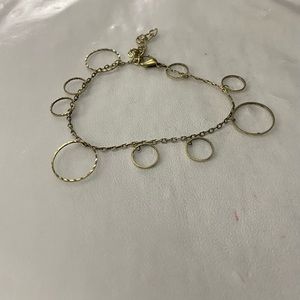 Brass Circular Bracelet